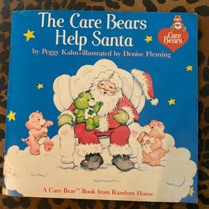 Vintage ‘84 “The Care Bears Help Santa” Book Rare Find